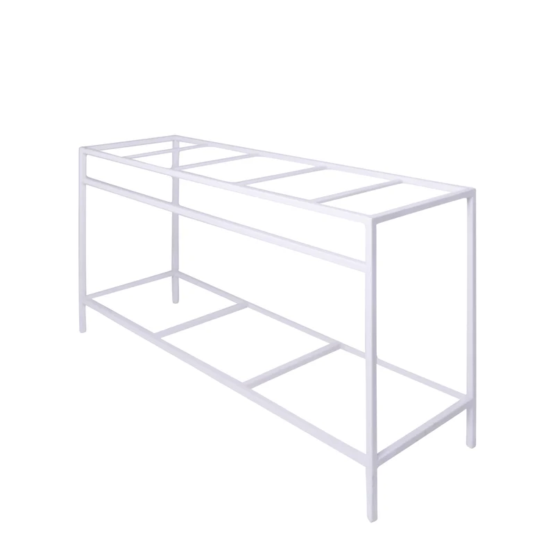 Mueble de Baño Estructura Acero Blanco - Jules - 150 cm