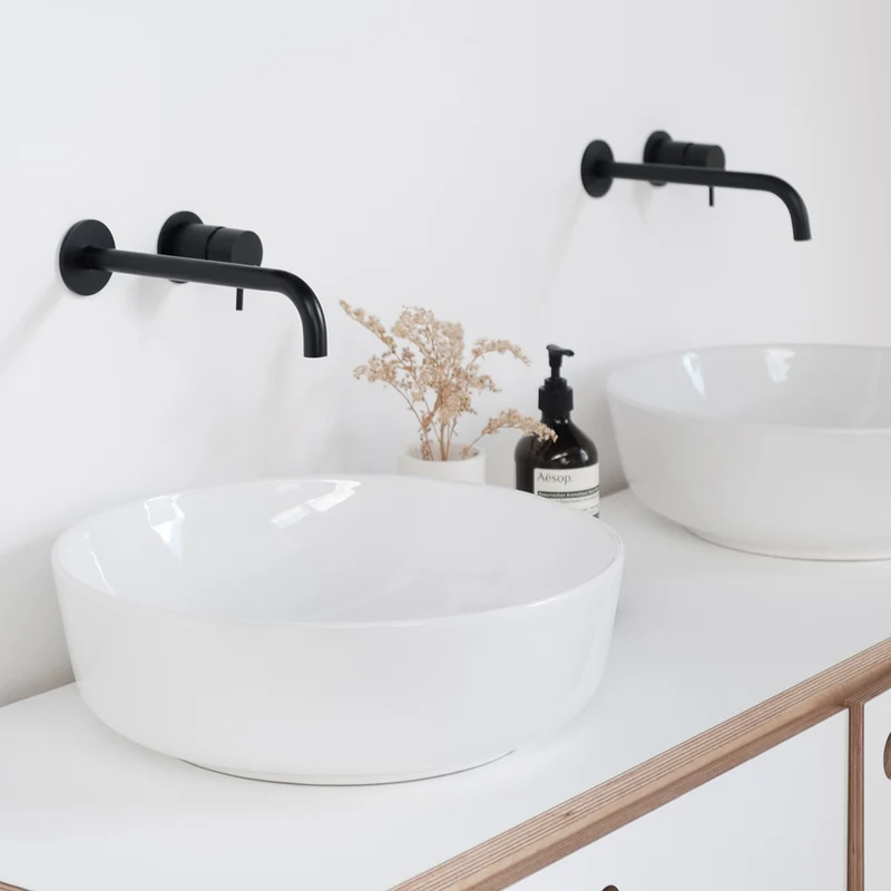 Lavabo redondo de porcelana - Alexis II