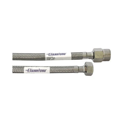 Flessibile inox modello prolungato cm. 80 mf 1/2 x 1/2
