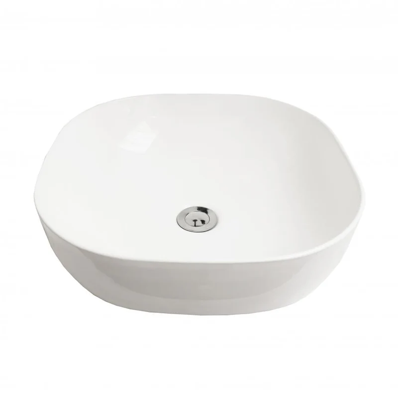 Lavabo de baño de porcelana redondo - Alexis V