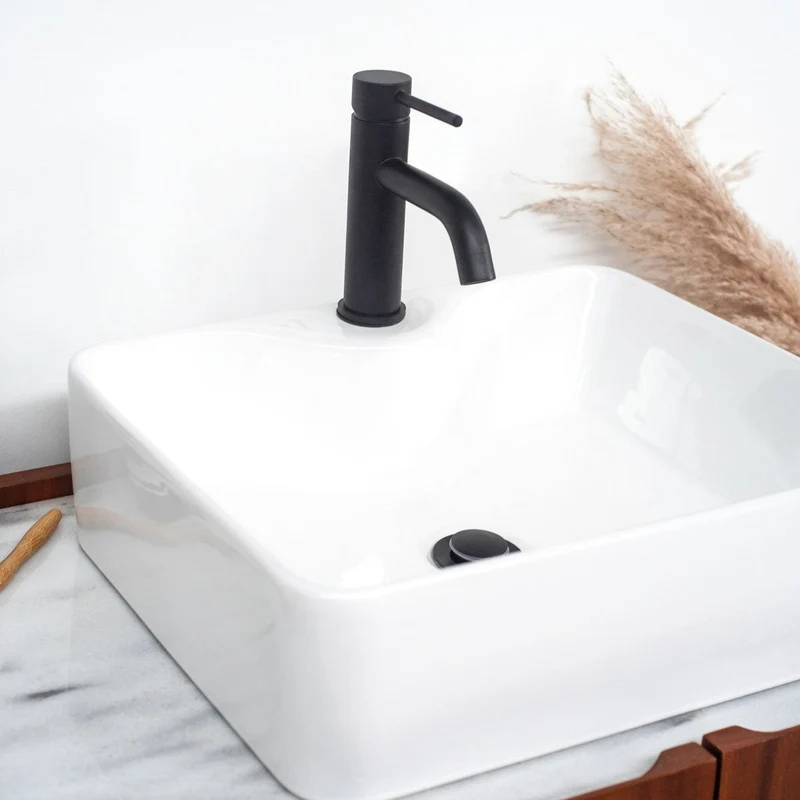 Lavabo de baño con orificio para grifería Alexis VI