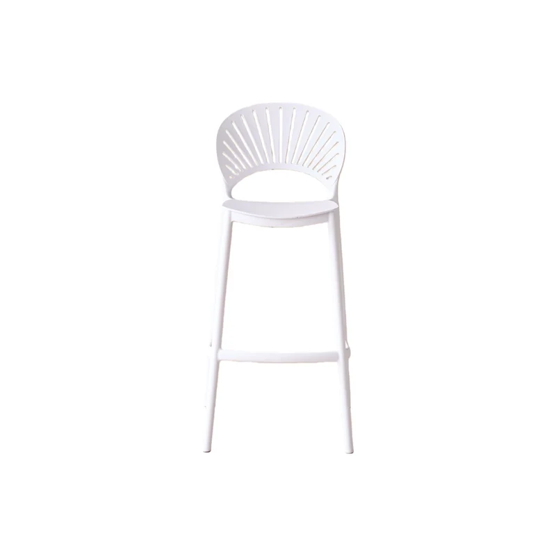Set de 2 Sillas para Bar Paraíso, Color Blanco, Diseño Moderno
