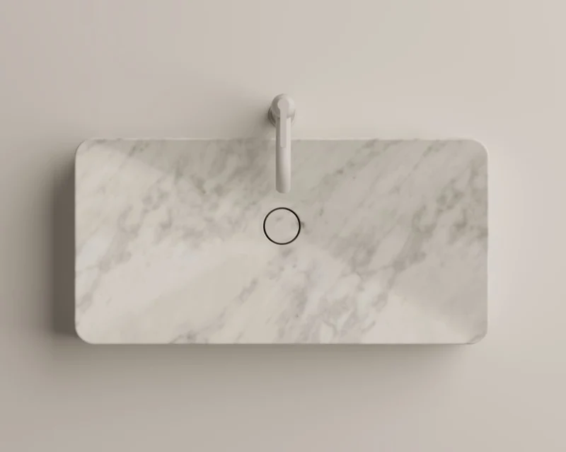 Lavabo sobre encimera Raso