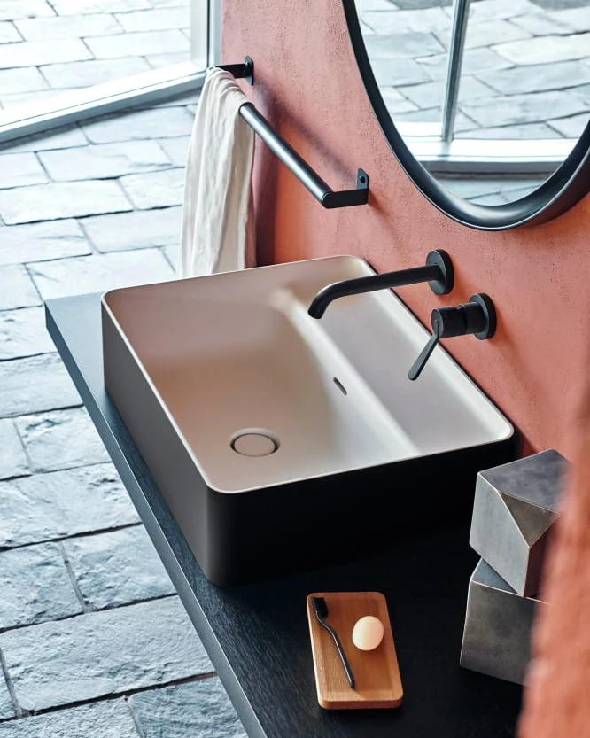 Lavabo sobre encimera si orificios Marsiglia