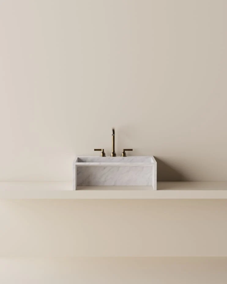 Lavabo sobre encimera Face à Face
