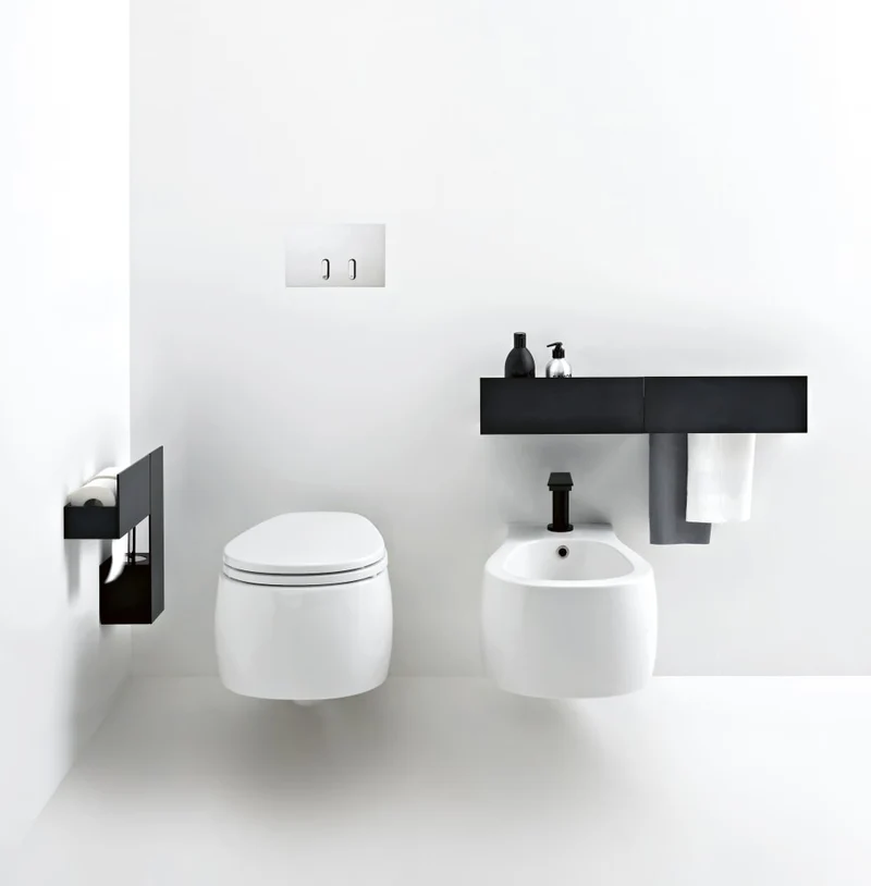 Mezclador monomando para bidé o lavabo Sen