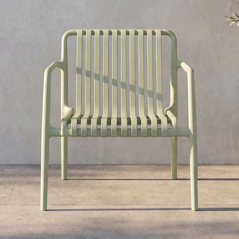 Set de 4 Sillas Lounge Parma, Verde, con Espaldar y Diseño Moderno