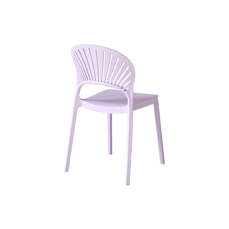 Set de 2 Sillas Paraíso, Color Lila, con Espaldar y Diseño Moderno