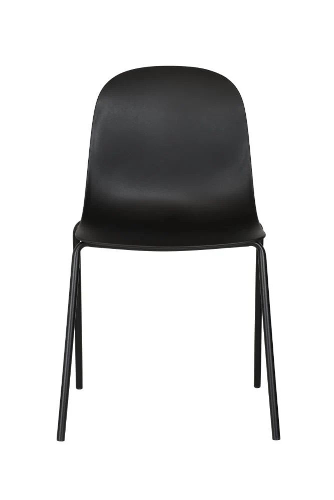 Set de 2 Sillas Aiara, Color Negro, Diseño Moderno