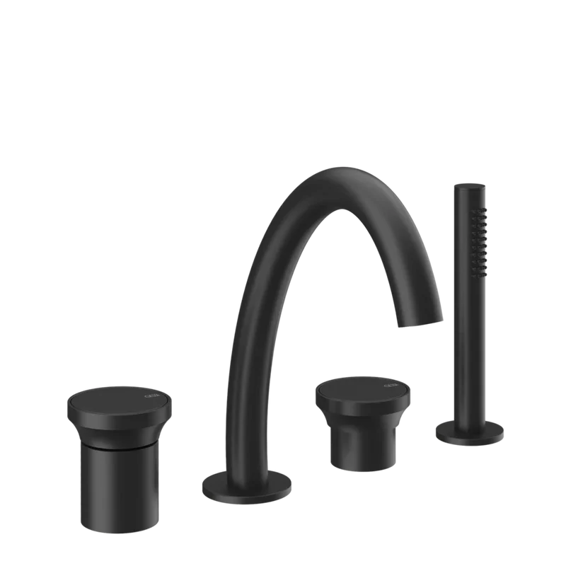 Grifería de bañera monomando con desviador | Colección Origini