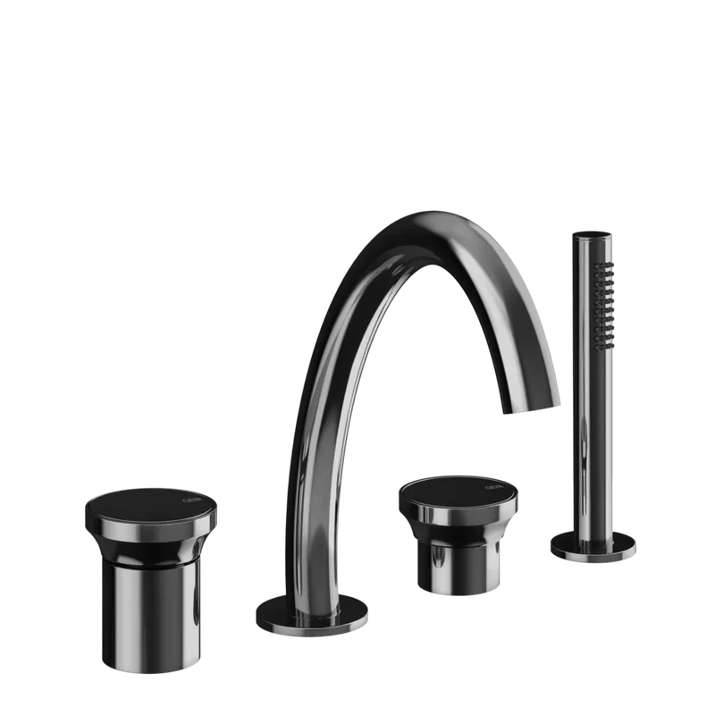 Grifería de bañera monomando con desviador | Colección Origini
