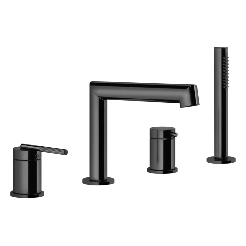 Grifería de bañera monomando con desviador | Colección Ingranaggio