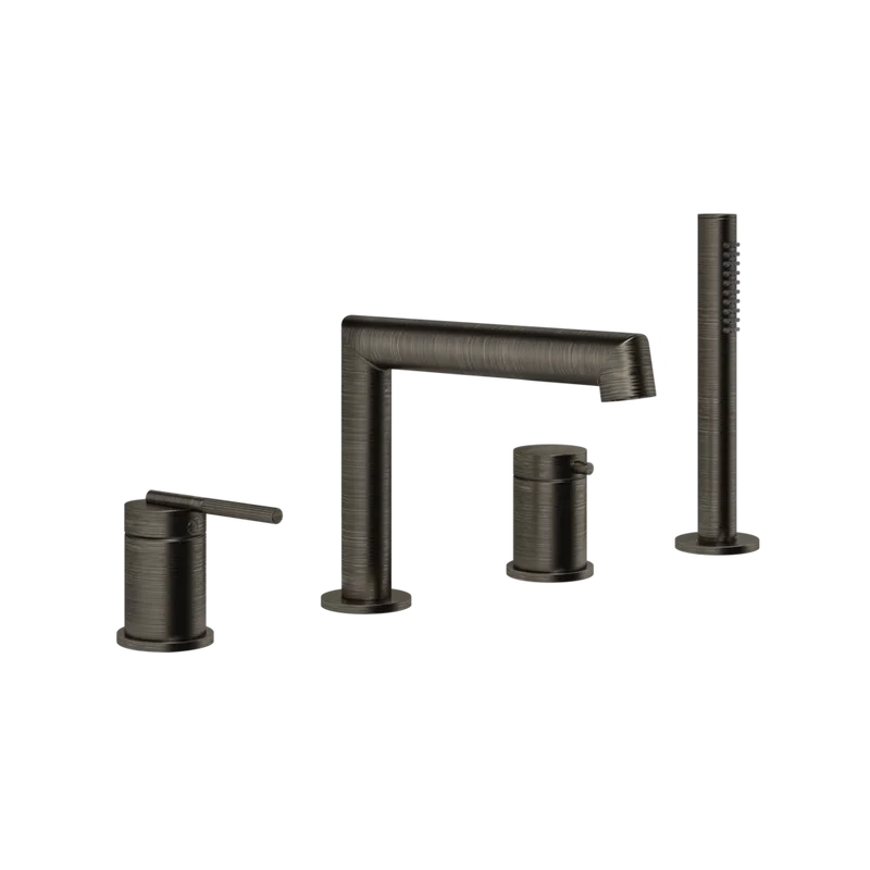 Grifería de bañera monomando con desviador | Colección Ingranaggio
