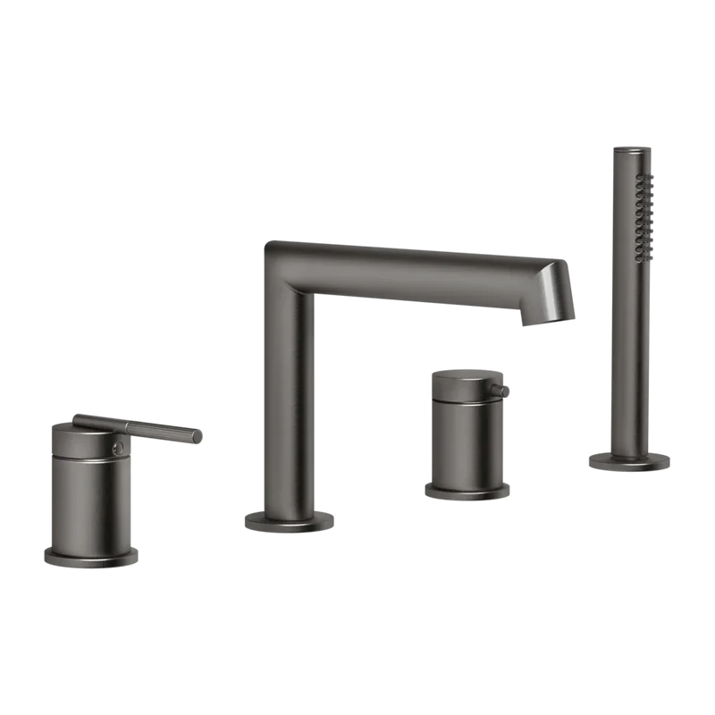 Grifería de bañera monomando con desviador | Colección Ingranaggio