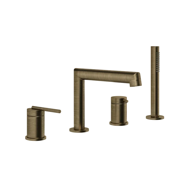 Grifería de bañera monomando con desviador | Colección Ingranaggio