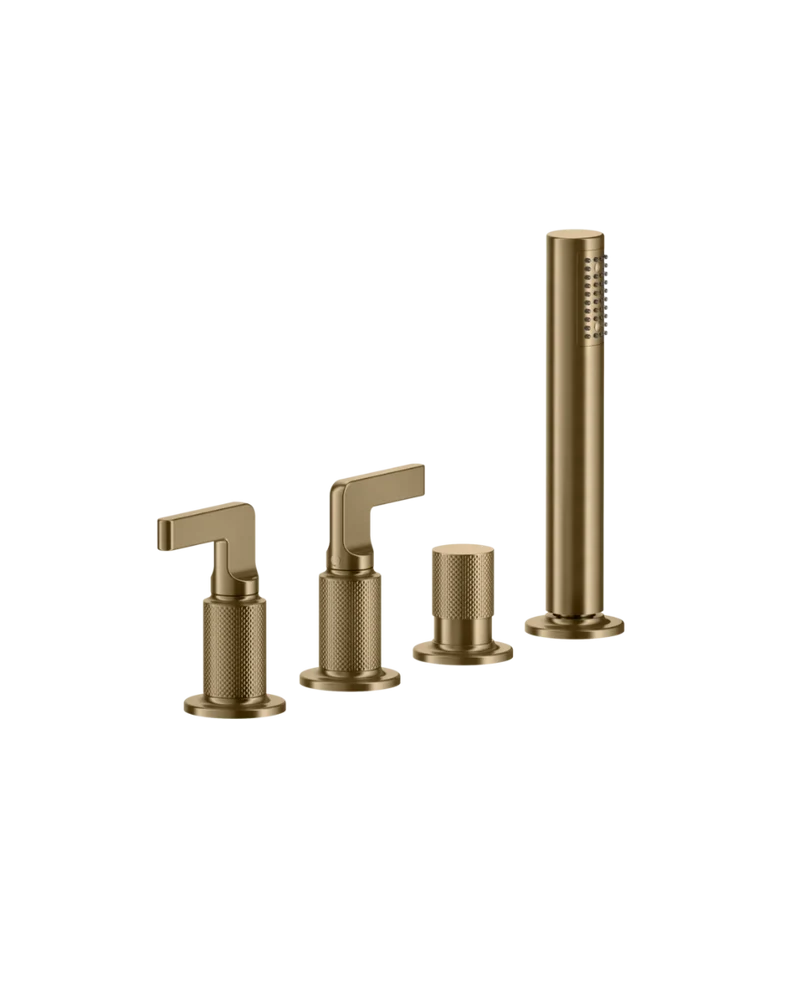 Grifería de bañera monomando con desviador | Colección Inciso