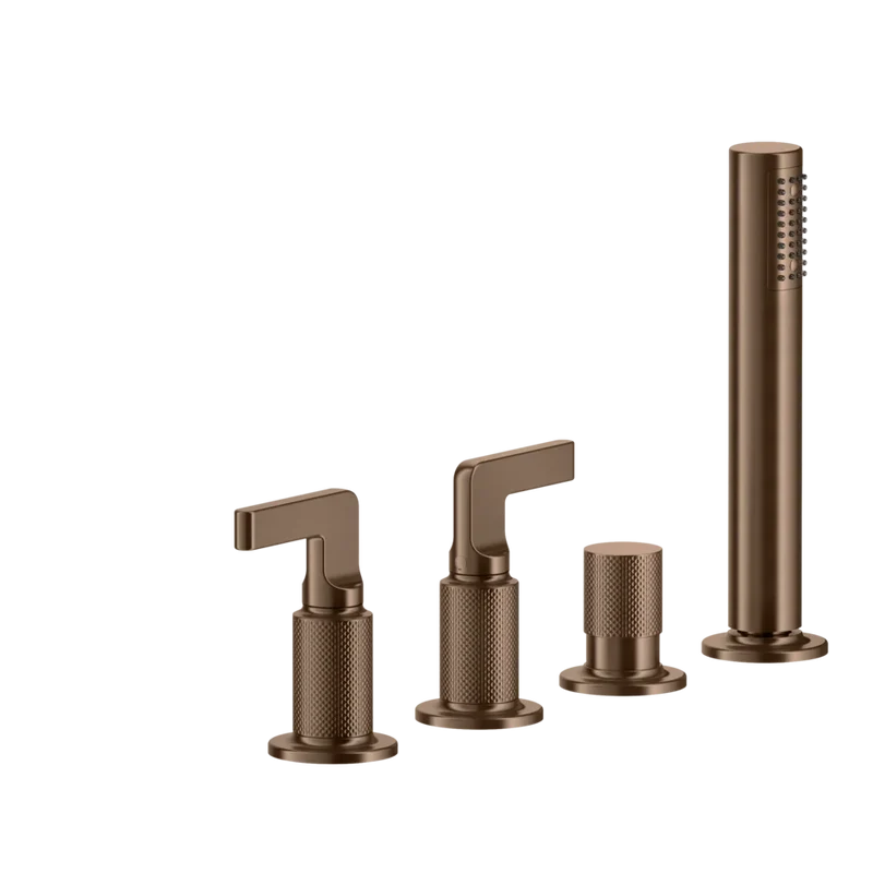 Grifería de bañera monomando con desviador | Colección Inciso