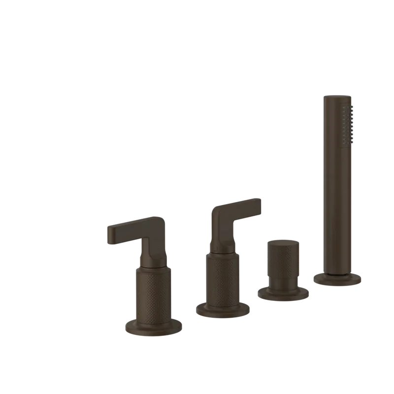 Grifería de bañera monomando con desviador | Colección Inciso