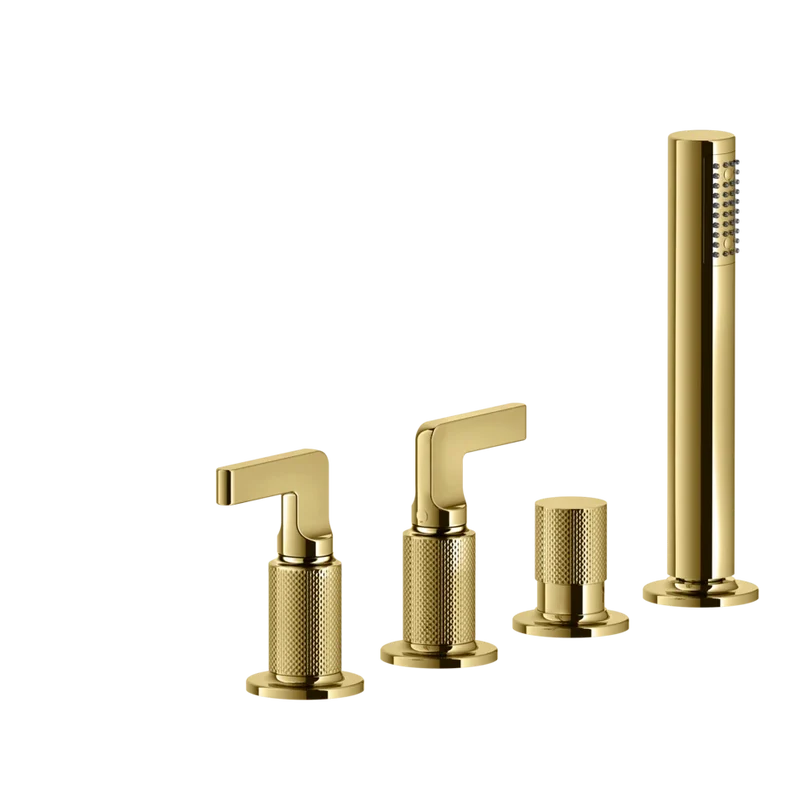 Grifería de bañera monomando con desviador | Colección Inciso