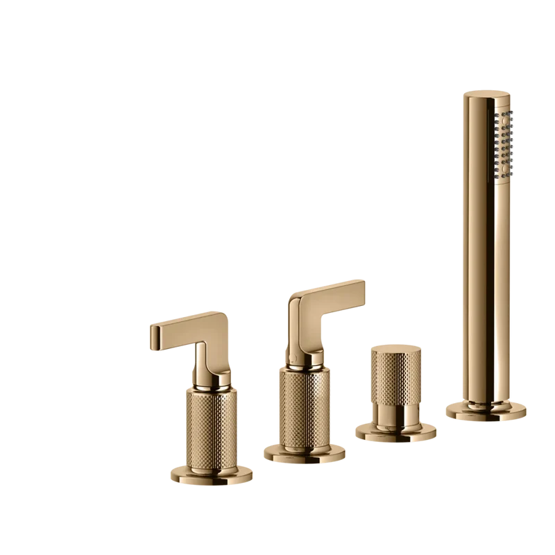 Grifería de bañera monomando con desviador | Colección Inciso