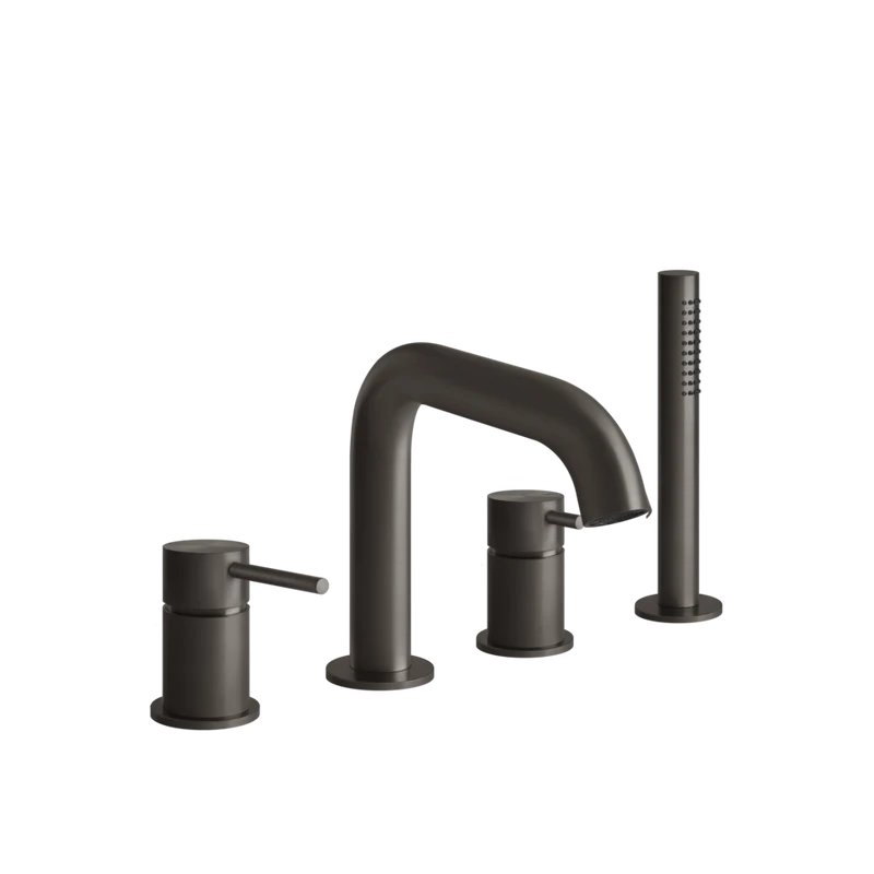 Grifería de bañera monomando con desviador | Colección Gessi 316 Trame