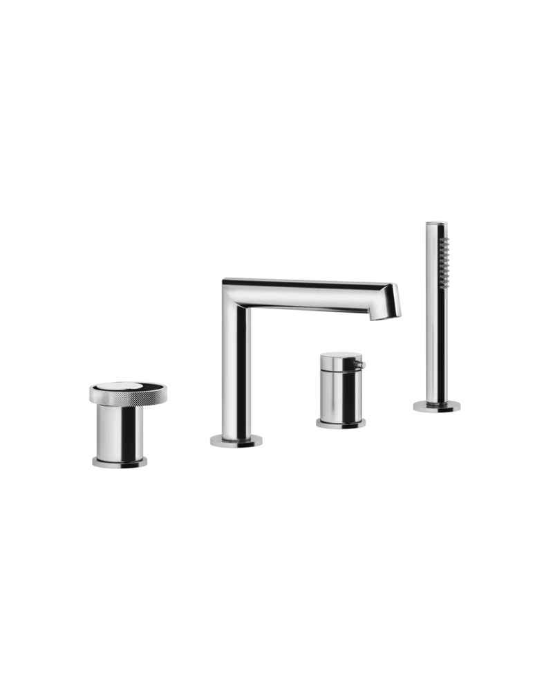Grifería de bañera monomando con desviador | Colección Anello
