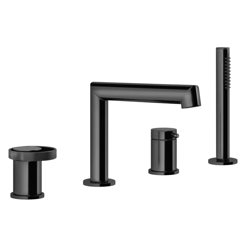 Grifería de bañera monomando con desviador | Colección Anello