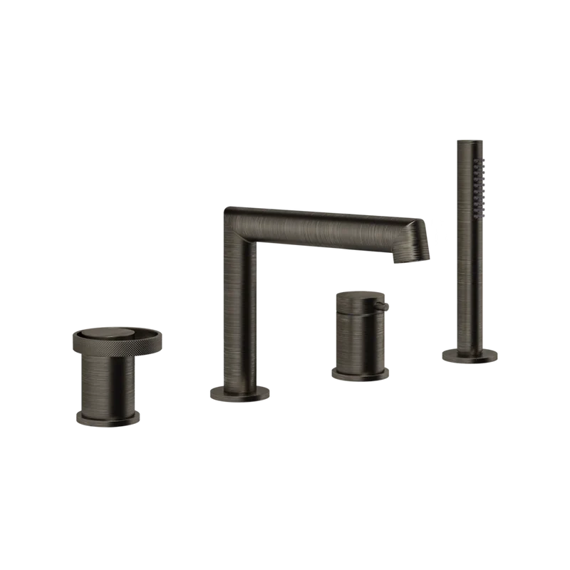 Grifería de bañera monomando con desviador | Colección Anello