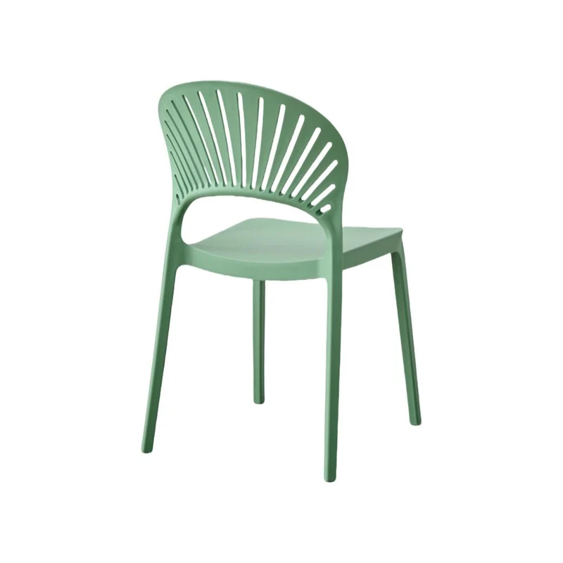 Set de 2 Sillas Paraíso, Color Verde Oliva, con Espaldar y Diseño Moderno