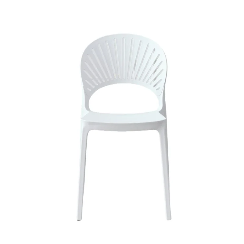 Set de 2 Sillas Paraíso, Color Blanco, con Espaldar y Diseño Moderno