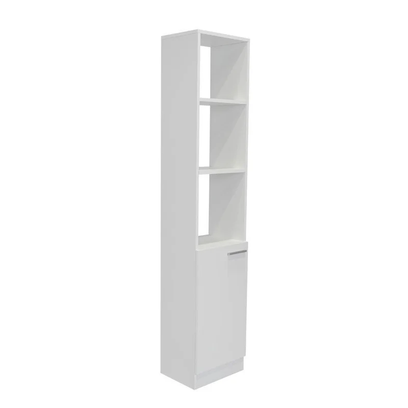 Set de 2 Organizadores de Baño Aqua, Blanco, con Variedad de Entrepaños