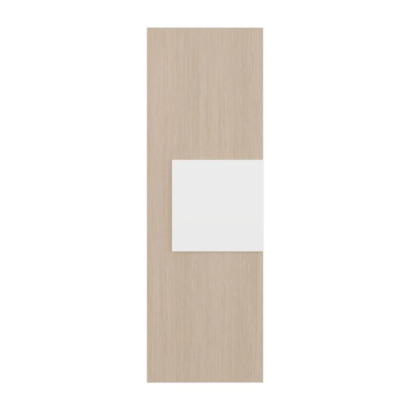 Set de 2 Gabinetes de Baño Picasso, Beige y Blanco, con Espacio para Guardar Objetos de Aseo