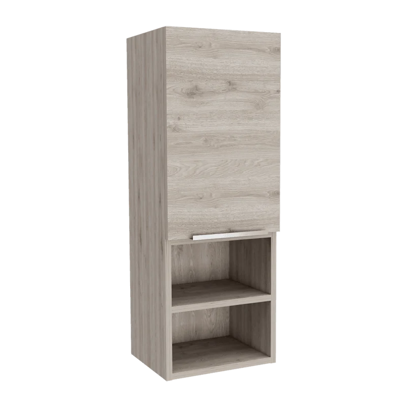 Set de 2 Gabinetes de Baño Real, Humo, Ideal para Espacios Reducidos ZF