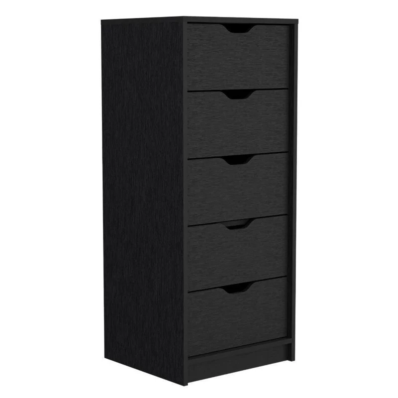 Set de 2 Organizadores Brasilia, Wengue, con Cinco Cajones Multiusos Deslizables ZF