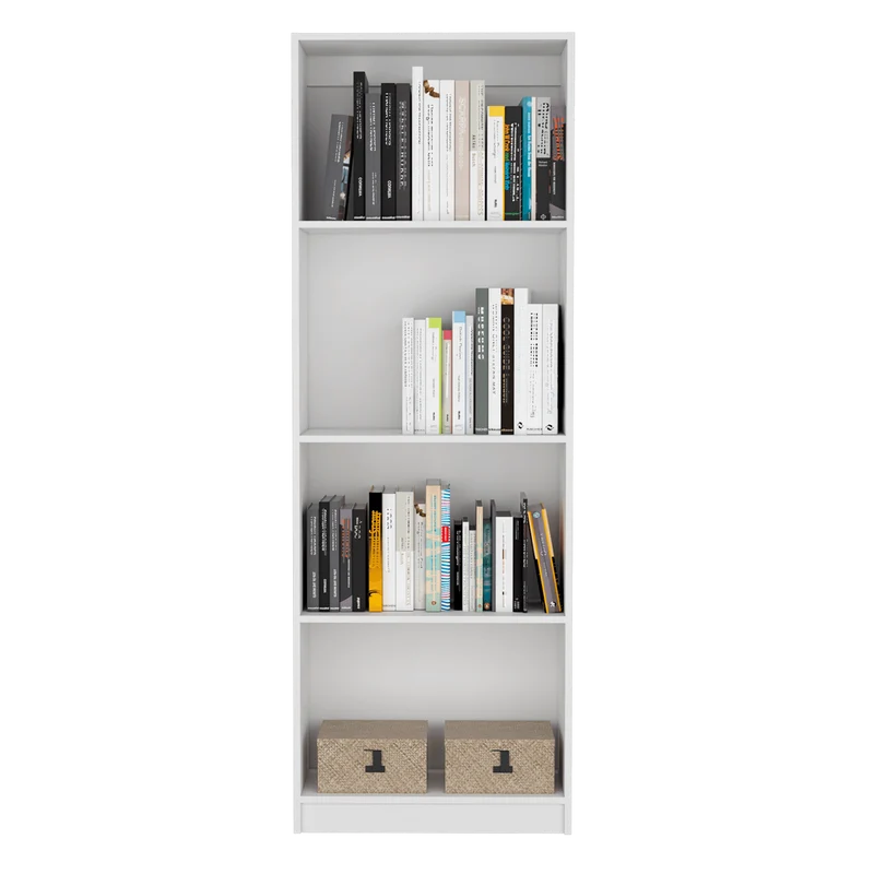 Combo de Bibliotecas Home, Blanco Incluye Tres Bibliotecas