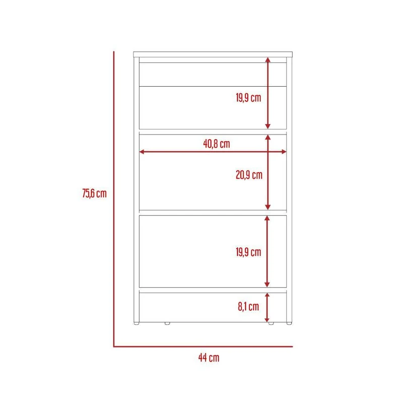 Set de 2 Organizadores de Baño Aqua 3 Pequeño, Blanco Vainilla y Fresno Europeo , con Variedad de Entrepaños