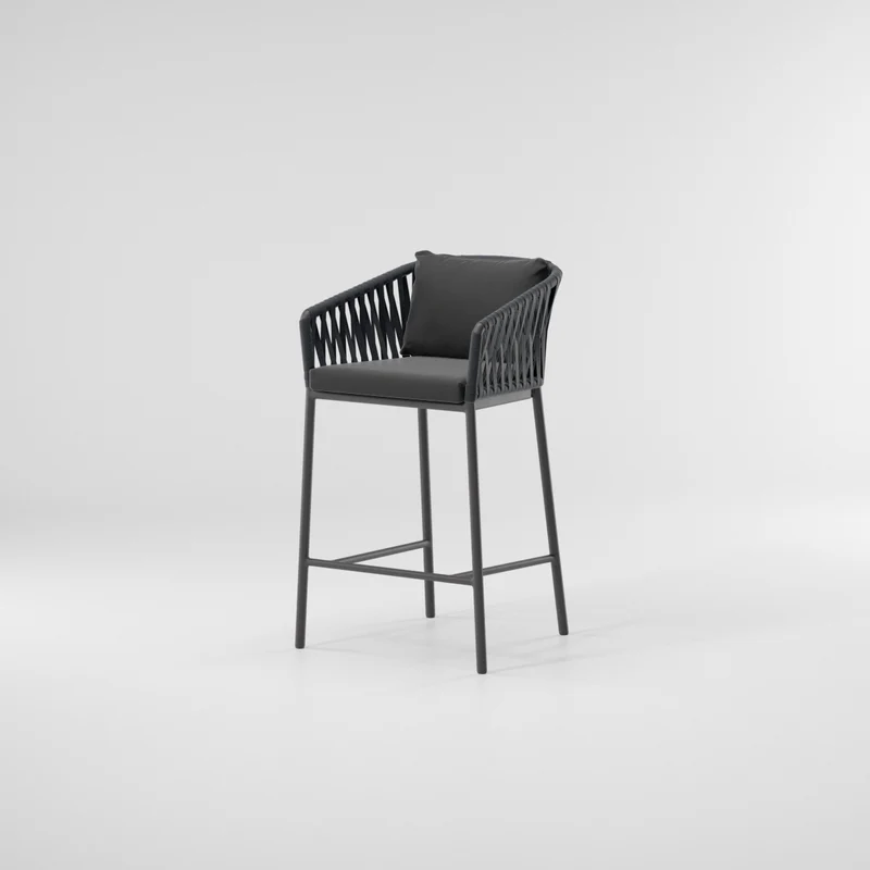 Taburete de bar Bitta Bela Rope | Pies 01C | Cuerda Z01