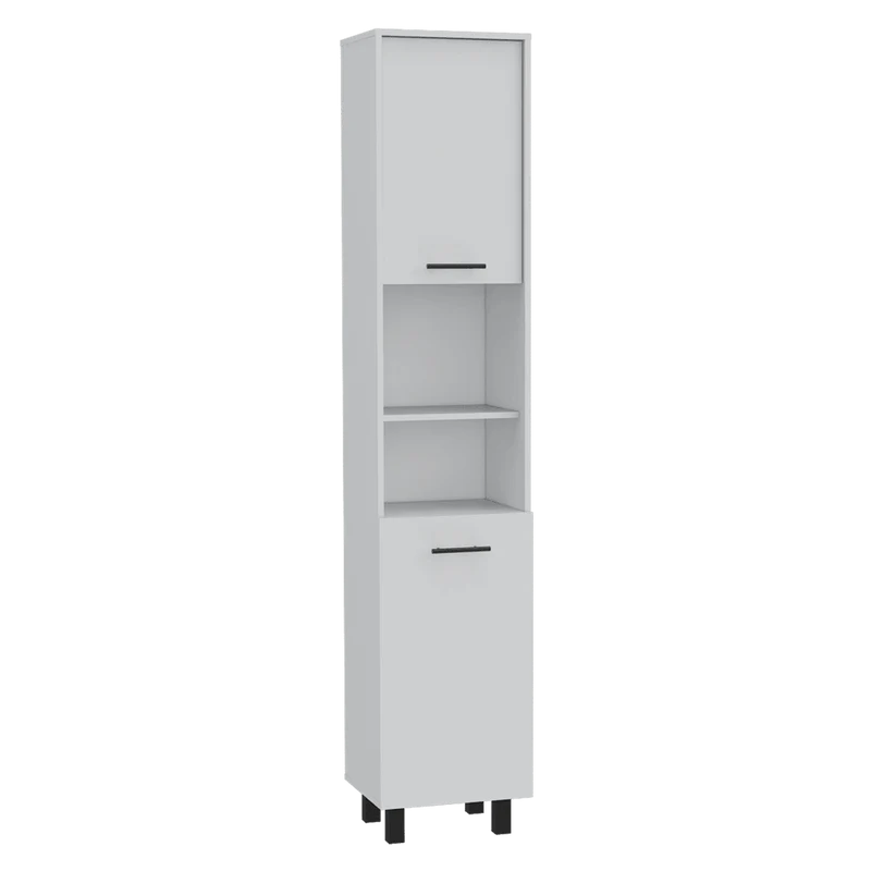 Alacena Hobart, Blanco, con Dos Puertas Batientes