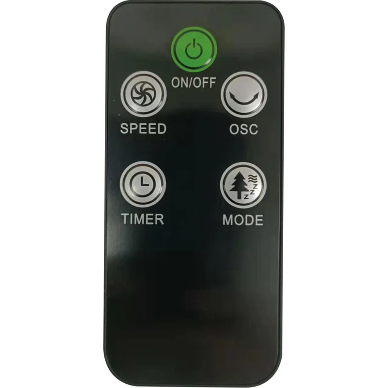 Ventilador De Torre Zenin 36, Negro, Con temporizador Incluye Control Remoto