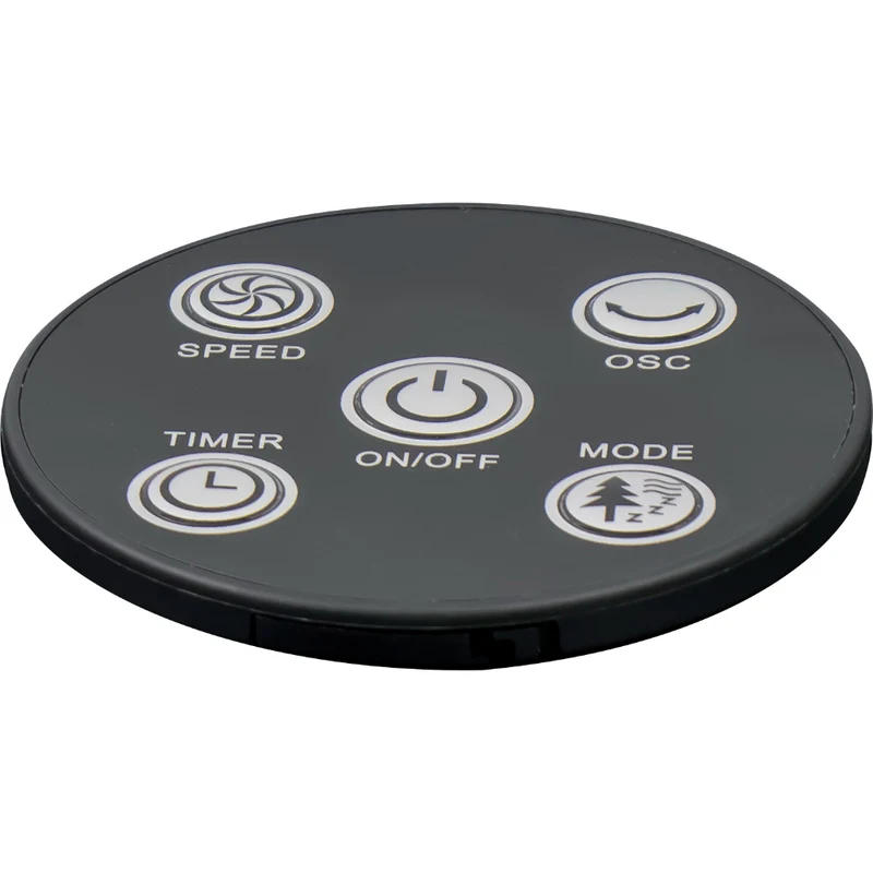 Ventilador De Torre Apex 32, Negro, Con temporizador Incluye Control Remoto