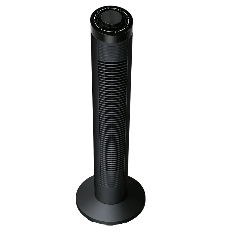 Ventilador De Torre Ventus 32, Negro, Con temporizador Incluye Control Remoto