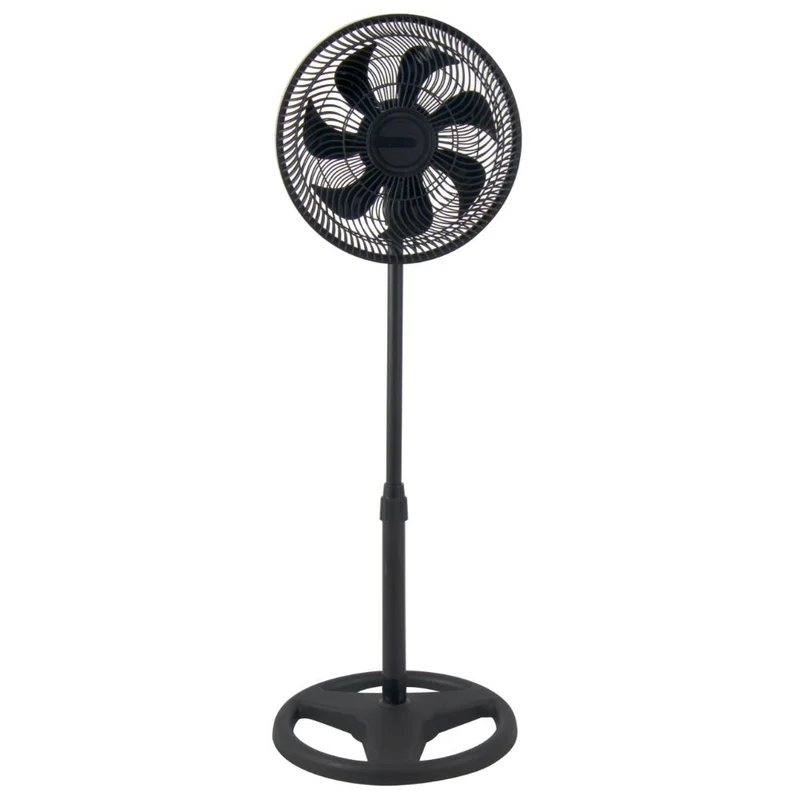 Ventilador Astor 14, Negro, Con 3 velocidades y 2 en 1