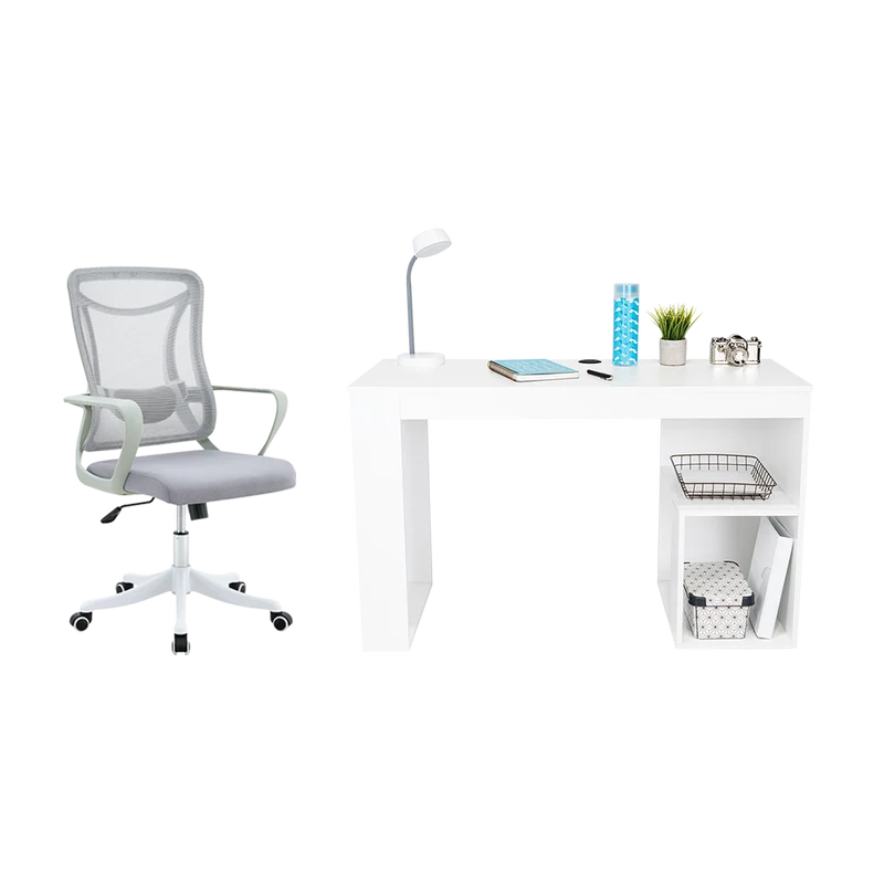 Combo para Oficina Smart, Incluye Escritorio y Silla de Escritorio