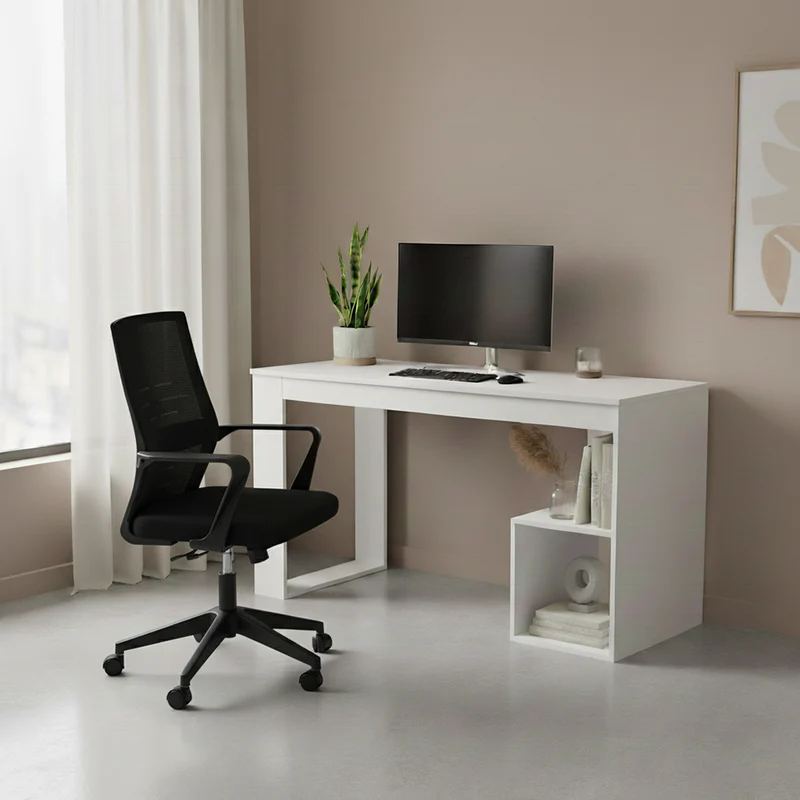 Combo para Oficina Max, Incluye Escritorio y Silla de Escritorio
