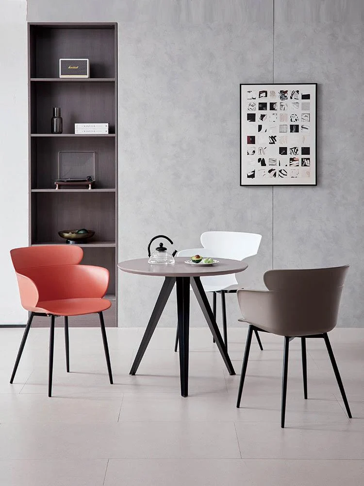 Set de 2 Sillas Miami con Brazos, Color Taupe, con Espaldar y Diseño Moderno