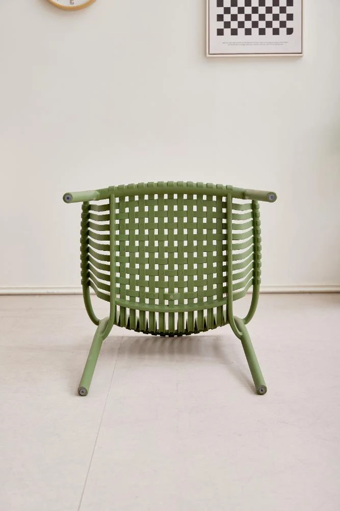 Set de 2 Sillas Madrid con Brazos, Color Verde Olivo, con Espaldar y Diseño Moderno