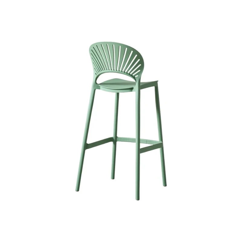 Set de 2 Sillas para Bar Paraíso, Color Verde Olivo, Diseño Moderno