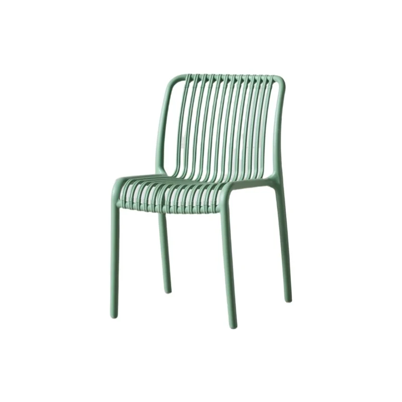 Set de 2 Sillas Terra, Color Verde Olivo, con Espaldar