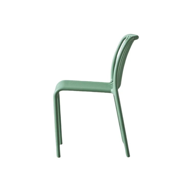 Set de 2 Sillas Terra, Color Verde Olivo, con Espaldar