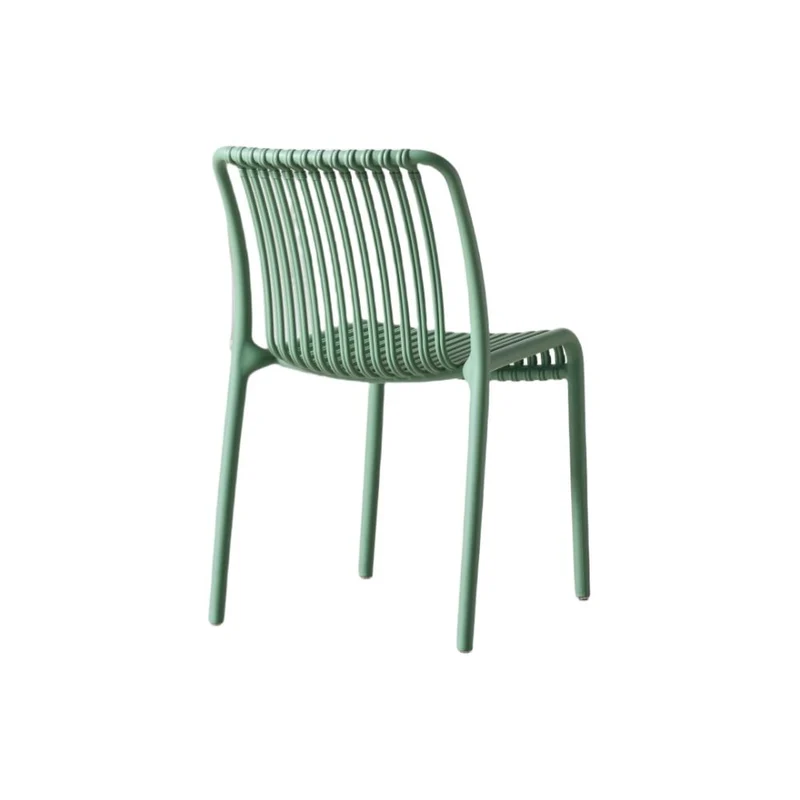 Set de 2 Sillas Terra, Color Verde Olivo, con Espaldar